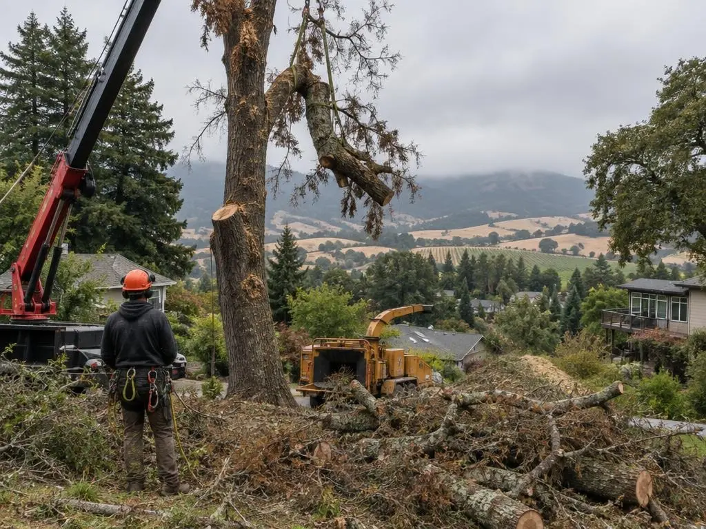 Dead and Hazard Tree Removal in Santa Rosa, CA